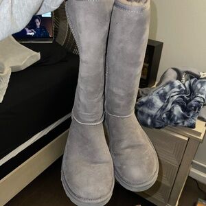 UGG Gray Winter Boots